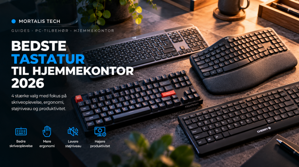 Fire forskellige tastaturer til hjemmekontor – MORTALIS TECH