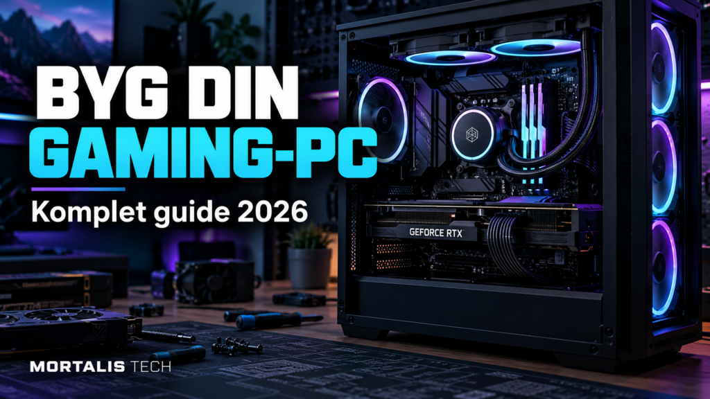 Byg din egen gaming-PC – komplet guide 2026